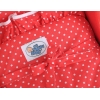 Poppenwagen van Hout Wit Rood