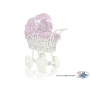 Poppenwagen van Riet Roze Bloemenweide Bloemen