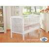 Rieten Kinderbed 120x60 cm Bruin