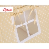 Set: Tipi-tent Speelkleed Beige Polkaprikker