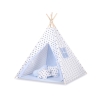 Set: Tipi-tent Speelkleed Blauw