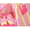Set: Tipi-tent Speelkleed Kussens Geel Rood Zigzag