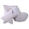 Set: Tipi-tent Speelkleed Kussens  GRATIS decoratieve veren Grijs