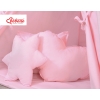Set: Tipi-tent Speelkleed Kussens  GRATIS decoratieve veren Roze