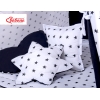 Set: Tipi-tent Speelkleed Kussens  GRATIS decoratieve veren Zwart
