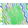 Set: Tipi-tent Speelkleed Kussens Groen Blauw Zigzag