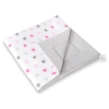 Set: Tipi-tent Speelkleed Kussens Roze Grijs Sterren