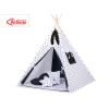 Set: Tipi-tent Speelkleed Zwart