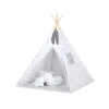 Set: Tipi-tent Speelmat   Grijs Blauw Sterren