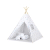 Set: Tipi-tent Speelmat   Grijs Blauw Sterren