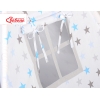 Set: Tipi-tent Speelmat   Grijs Blauw Sterren