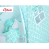 Set: Tipi-tent Speelmat  Kussens Mint Marokko