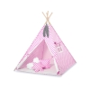 Set: Tipi-tent Speelmat  Kussens Roze