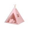 Set: Tipi-tent Speelmat  Kussens Stofroze