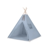 Set: Tipi-tent Speelmat   Pastelblauw