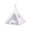 Set: Tipi-tent Speelmat   Roze Grijs Sterren