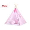 Set: Tipi-tent Speelmat   Roze Polkaprikker