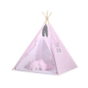 Set: Tipi-tent Speelmat   Roze Zigzag