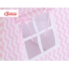 Set: Tipi-tent Speelmat   Roze Zigzag