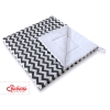 Set: Tipi-tent Speelmat   Zwart Zigzag