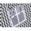 Set: Tipi-tent Speelmat   Zwart Zigzag