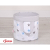 Speelgoedmand S Grijs Blauw Sterren