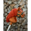 Stokpaard Hobby Paard Kastanje A4
