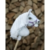 Stokpaard Hobby Paard  Wit A4