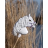 Stokpaard Hobby Paard  Wit A4