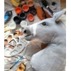 Stokpaard Wit Hobby Horse