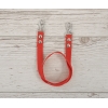 Teugels voor stokpaard Rood