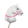 Teugels voor stokpaard Roze
