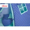 MEGA TIPI SET: Tipi-tent + speelmat + kussens + GRATIS decoratieve veren