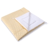 MEGA TIPI SET: Tipi-tent + speelmat + kussens + GRATIS decoratieve veren Beige Polkaprikker