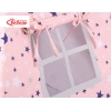 MEGA TIPI SET: Tipi-tent + speelmat + kussens + GRATIS decoratieve veren Blauw Roze Grijs Sterren