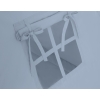 MEGA TIPI SET: Tipi-tent + speelmat + kussens + GRATIS decoratieve veren Pastelblauw
