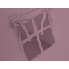 MEGA TIPI SET: Tipi-tent + speelmat + kussens + GRATIS decoratieve veren Pastelviolet