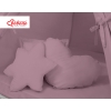 MEGA TIPI SET: Tipi-tent + speelmat + kussens + GRATIS decoratieve veren Pastelviolet