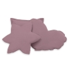 MEGA TIPI SET: Tipi-tent + speelmat + kussens + GRATIS decoratieve veren Pastelviolet
