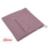 MEGA TIPI SET: Tipi-tent + speelmat + kussens + GRATIS decoratieve veren Pastelviolet