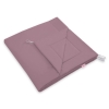 MEGA TIPI SET: Tipi-tent + speelmat + kussens + GRATIS decoratieve veren Pastelviolet