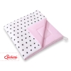 MEGA TIPI SET: Tipi-tent + speelmat + kussens + GRATIS decoratieve veren Roze