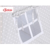 Tipi-tent + GRATIS decoratieve veren Grijs Polkaprikker