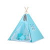 Tipi-tent Indianen Tent Turkoois Polkaprikker