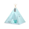 Tipi-tent met Speelmat  Mint Zigzag