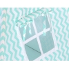 Tipi-tent met Speelmat  Mint Zigzag