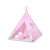 Tipi-tent met Speelmat  Roze