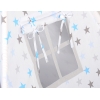 Tipi-tent Speelkleed GRATIS decoratieve veren Blauw Grijs Sterren