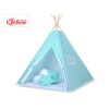 Tipi-tent Speelkleed GRATIS decoratieve veren Mint Wit