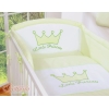 Universele Bedbumper voor Babybed -  Groen Little Prince Princess